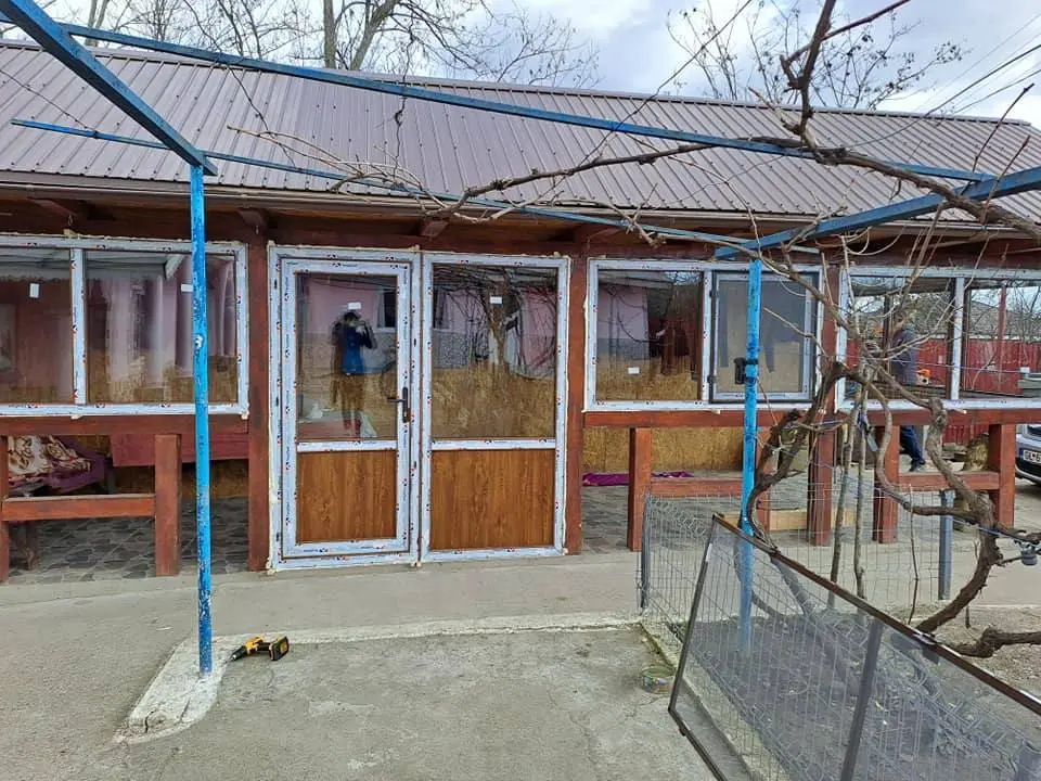 Lucrare finalizată cu tâmplărie PVC